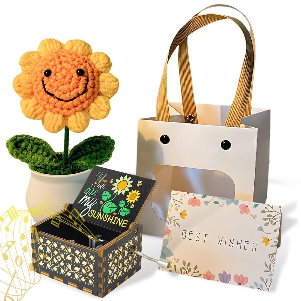 5036 Birthday Gifts for Mom, You are My Sunshine Wood Music Boxes
